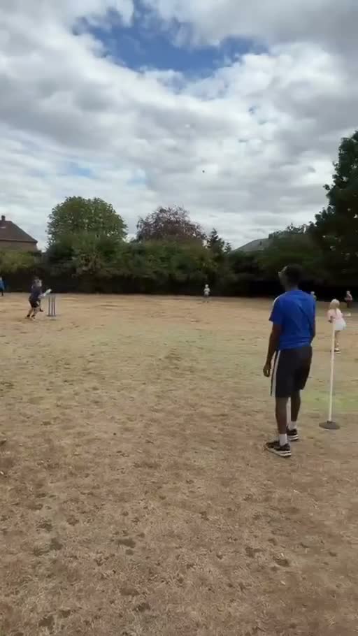 Children taking part in outdoor team sports